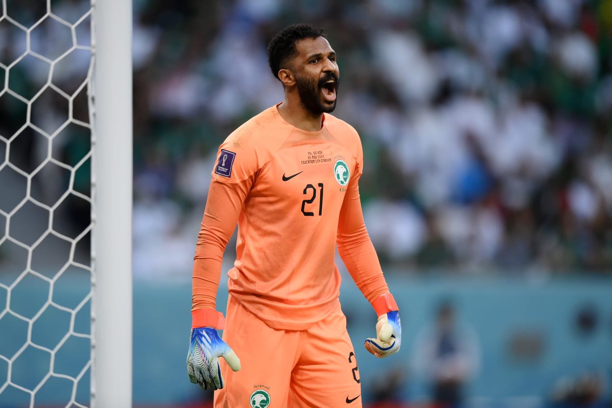 FarajAlmasaud's tweet photo. قدم أبطال منتخبنا مباراة بطولية
لكن كان بالإمكان الأفضل ..
لم ننجح في أي تحول هجومي :
عدم التجانس مابين سالم وفراس 
فقدنا مندش في هذه المرحلة 💪🏻 
القادم أفضل 🇸🇦🇸🇦🇸🇦
#العويس عريس المحالفل الكبرى 🧤⭐️
#السعوديه_الاوروغواي https://t.co/HumMi0Oamu