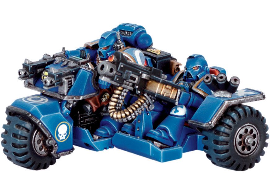 AndrewZ24597481's tweet photo. Space Marine Attack Bike - she is perfect https://t.co/xdMJSZKmZB