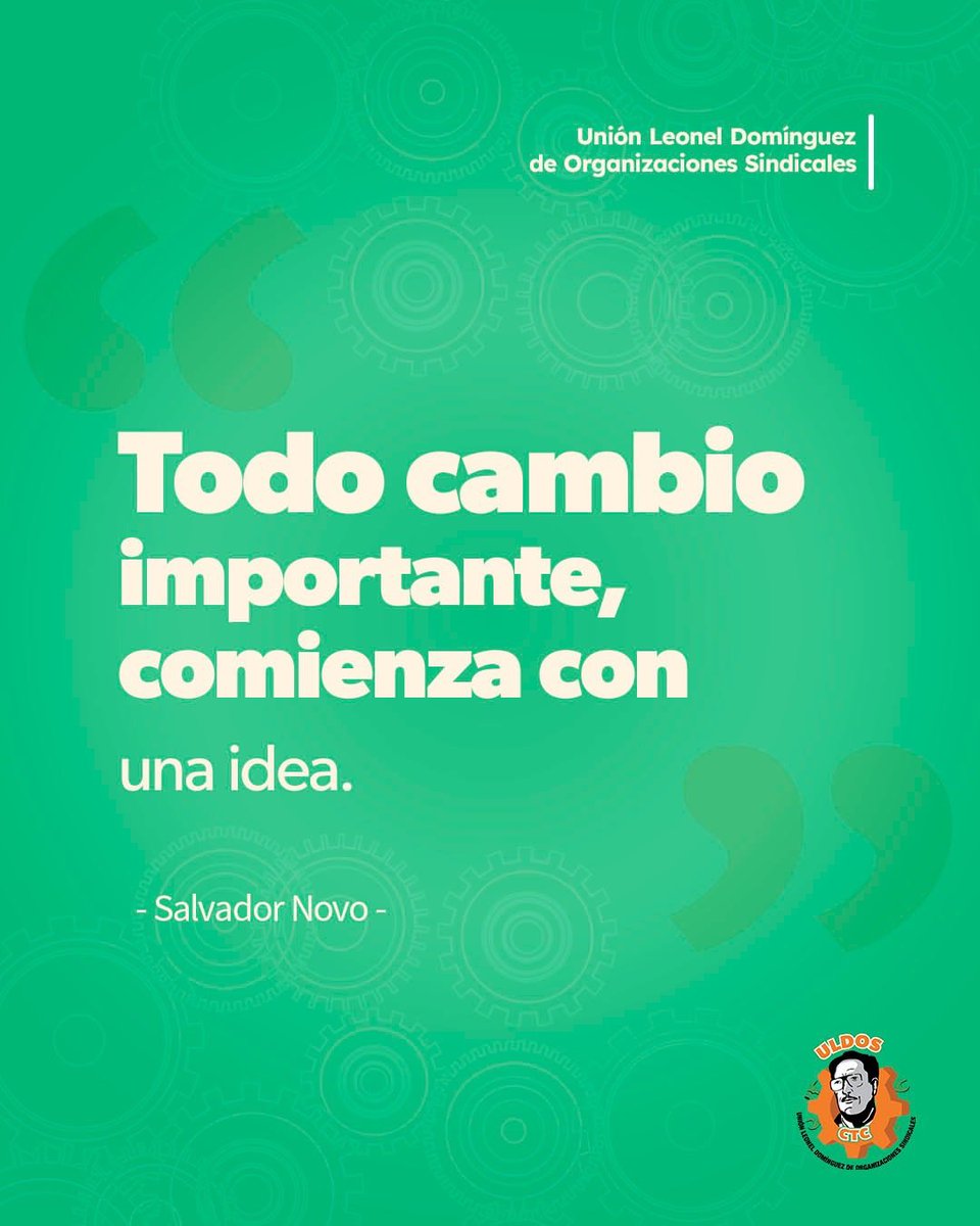 CTC_ULDOS's tweet photo. Las grandes transformaciones nacen cuando alguien decide empezar. Hoy puede ser ese día. ✨

#iniciodesemana #SindicalismoNuevo #motivación https://t.co/hHh0EQDzS1
