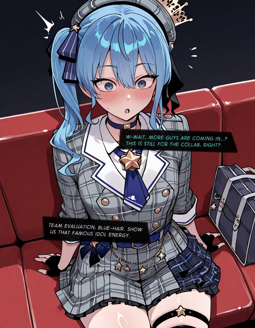 GearingSage's tweet photo. [Request] - Suisei Blacked 1/4 https://t.co/EYAtNNSu3M