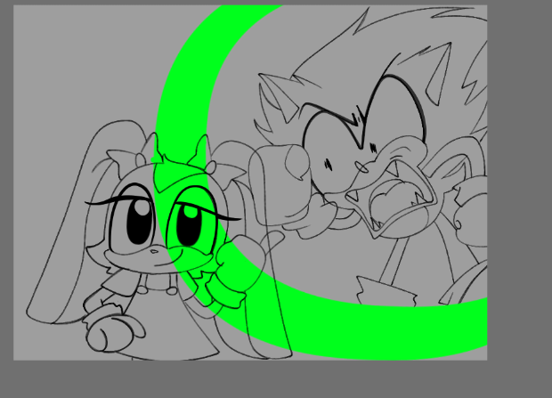 Dreamy_AndyVal's tweet photo. Angry Edgyhog vs Wabbit 

#sonic #sonicexe #outcomememories https://t.co/HHYNrPUhIH