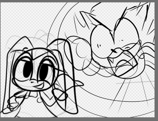 Dreamy_AndyVal's tweet photo. Angry Edgyhog vs Wabbit 

#sonic #sonicexe #outcomememories https://t.co/HHYNrPUhIH