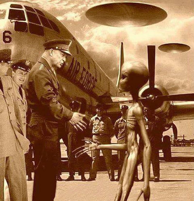 UAPLuigi's tweet photo. BREAKING: ‼️🚨NEW MJ-13 DOCUMENTS 3 of 3: EISENHOWER MET NHI AT HOLLOMAN AIR FORCE BASE, JUNE 24, 1953 👽🛸😳

CIA “Drain to Lay” Memorandum — Holloman Air Force Base, 30 June 1953 

This brief but highly significant CIA memorandum, dated 30 June 1953, is addressed to James S. Lay, Executive Secretary of the National Security Council, and concerns the enclosed “Report of the Advanced Contact Group Meeting held at Holloman Air Force Base, N.M., dated June 24, 1953.” 

Although the enclosure is not included here, the cover letter is remarkable because it frames the Holloman meeting as a matter of extraordinary national-security sensitivity involving the CIA, NSC, military intelligence, and senior intelligence leadership. The document states that General Charles P. Cabell, Deputy Director of the CIA, through Robert Amory Jr., Assistant Deputy Director for Intelligence, instructed that the report be forwarded to Lay. It further states that the report was prepared by senior staff from SO, OSI, and ORE, and approved by Director of Central Intelligence Allen W. Dulles, with support and concurrence from the Joint Atomic Energy Intelligence Committee and armed-forces intelligence agencies. 

The most intriguing aspect is the instruction that no copies of the report were made, and that all notes, audio/visual materials, and still photography from the meeting would be supplied only to the National Security Council upon direction by Lay or designated cleared alternates. This suggests a tightly controlled compartmented record, consistent with an event considered too sensitive for normal distribution. Key authenticity indicators include the period-correct CIA letterhead, “TOP SECRET / Security Information” markings, Washington 25, D.C. address format, named officials in historically accurate roles, formal NSC routing, references to CIA components active in 1953, and the Intelligence Advisory Committee signature block for Richard D. Drain. The narrow distribution language and explicit prohibition on copies strengthen its appearance as a highly controlled Cold War intelligence document.

This document discusses the meeting between the Eisenhower and Non human intelligence at Holloman Air Force Base in 1953:
"enclosed report “Report of the Advanced Contact Group Meeting held at Holloman Air Force Base, N.M.”, dated June 24, 1953."