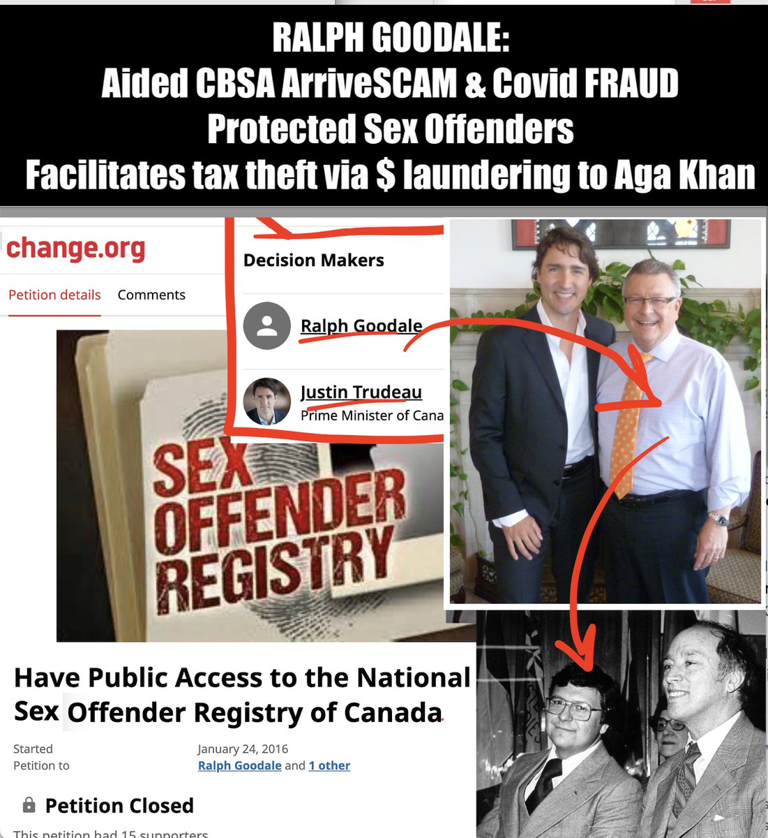 CryHarderLibtrd's tweet photo. @bruce_mcgonigal They ARE #PREDATORS #pimps and #pedophiles masquerading as "public servants".
.
It really IS that simple.
.
Why did NO ONE call out these RAGING RED flags !?!?
.
@Roman_Baber @strauss_matt @DeanAllisonMP @MikeBarrettON @LarryBrockMP @GarnettGenuis @MaximeBernier https://t.co/OAWIqslx8A