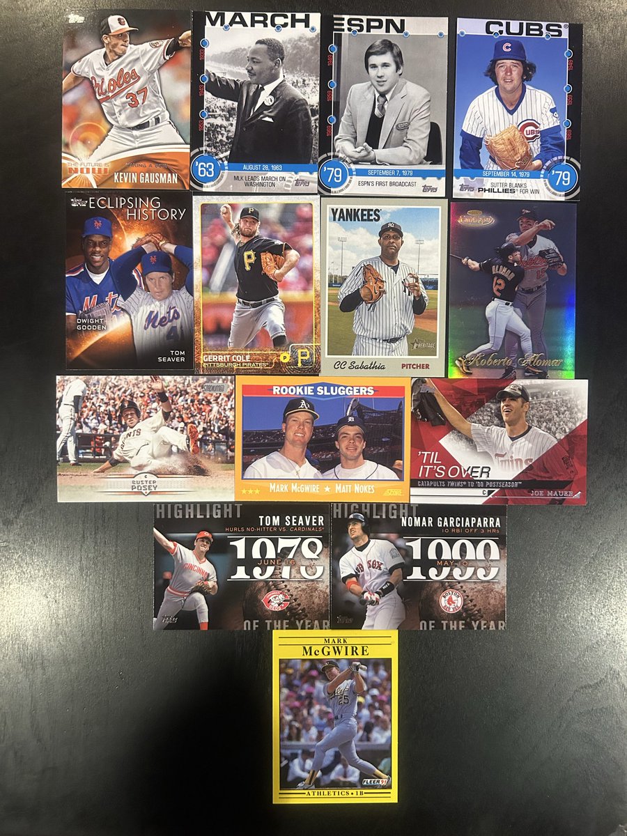 BullSchmidt1920's tweet photo. Various #MLB #Baseball cards.

50 cents each. 

See profile for details. #Hobby #Collecting https://t.co/cxjY6tPhYF