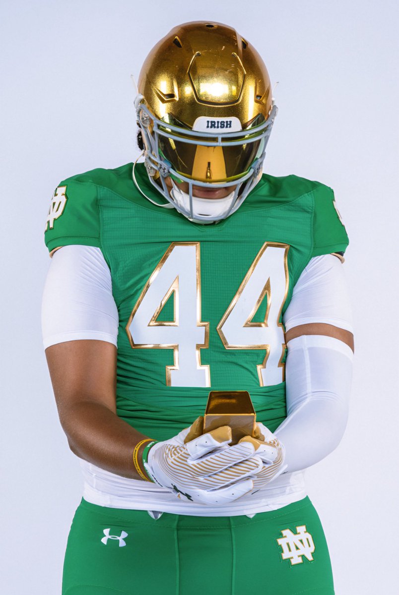 TYLER_4x4's tweet photo. STRIKE GOLD @NDFootball ☘️ https://t.co/g1HGmKfaLn