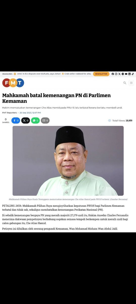 x_abe81's tweet photo. Rekod rasuah pun PAS ada. Yang kata tiada tu duduk dalam gua agaknya. Semuanya ada dalam berita, malah ada yang diputuskan oleh mahkamah sendiri. https://t.co/lIWeNR9lg7
