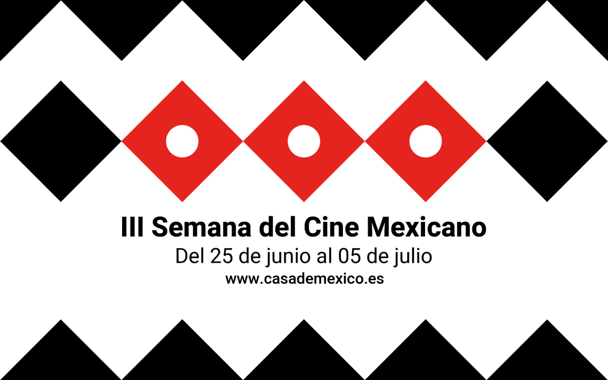 FICM's tweet photo. Del 25 de junio al 05 de julio se celebrará la tercera edición de la Semana del Cine Mexicano en Madrid, el punto de encuentro del cine mexicano contemporáneo y clásico, organizada por @casademexicoesp.

Leer más 🎬👉 [ https://t.co/9xNvdmwwh4 ] https://t.co/HqAjXUbi2D