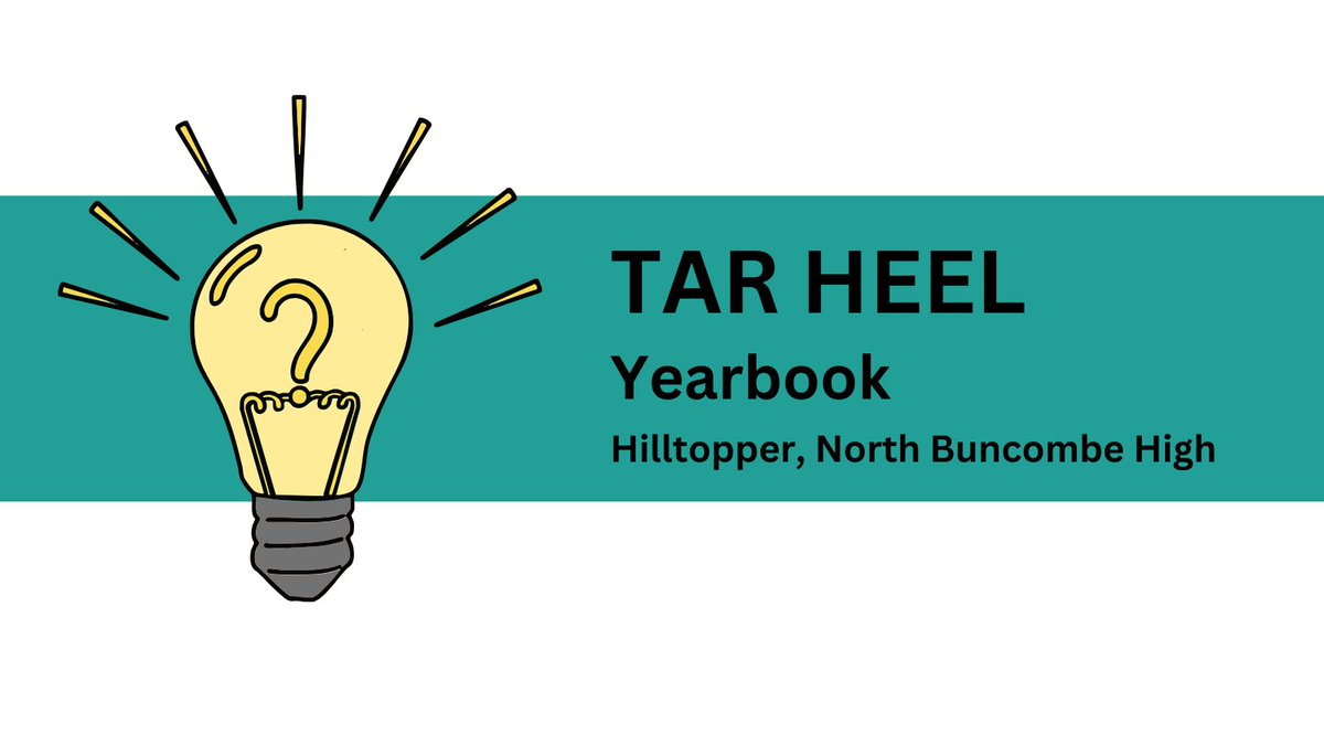 NCSMA's tweet photo. Congratulations to North Buncombe High's Hilltopper on winning a yearbook Tar Heel! https://t.co/HXFVLAtZVG