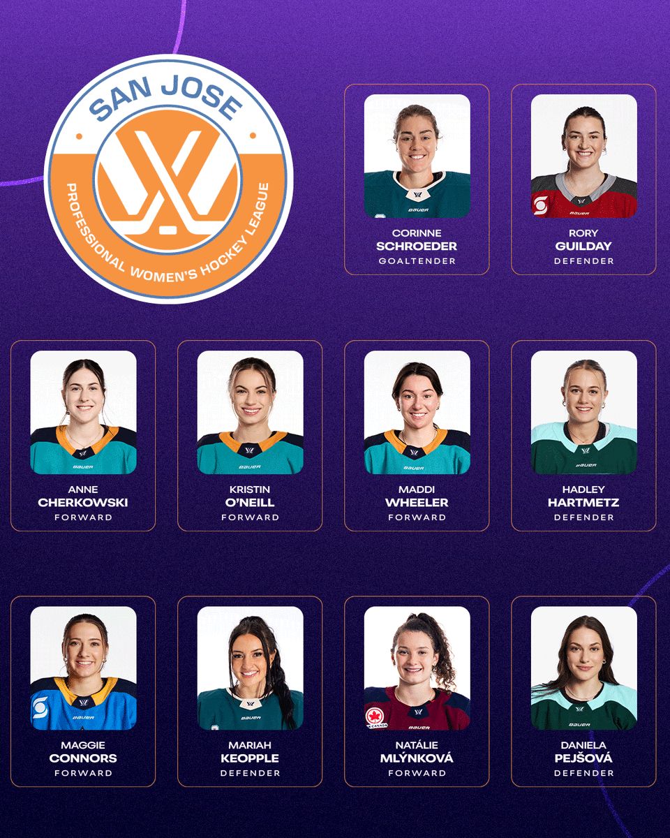 thepwhlofficial's tweet photo. Expansion rosters are taking shape 👀

Each expansion team has secured their first ten players in team history, each adding five across Phases 3 and 4 of the Expansion Player Distribution Process.

📰 https://t.co/m3kY0W9I2I https://t.co/5muQMt75ul