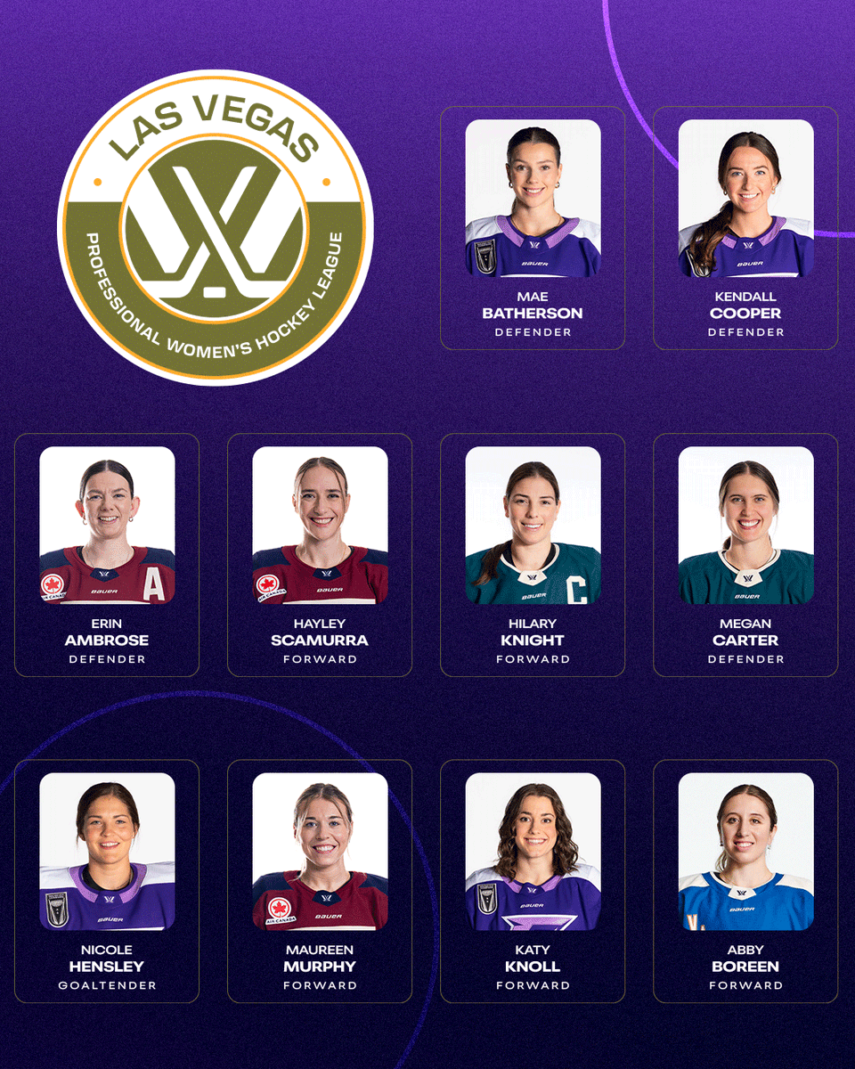 thepwhlofficial's tweet photo. Expansion rosters are taking shape 👀

Each expansion team has secured their first ten players in team history, each adding five across Phases 3 and 4 of the Expansion Player Distribution Process.

📰 https://t.co/m3kY0W9I2I https://t.co/5muQMt75ul