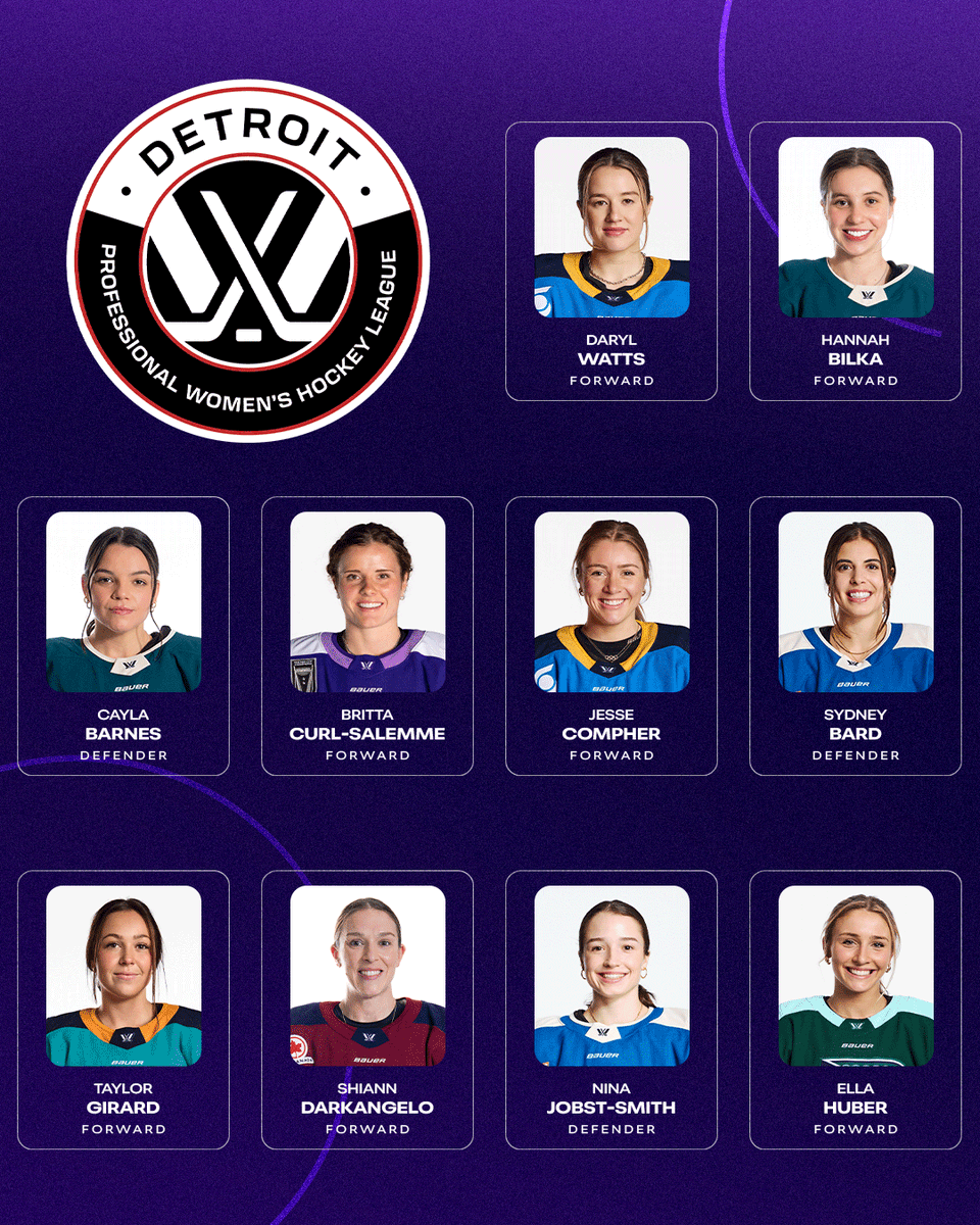 thepwhlofficial's tweet photo. Expansion rosters are taking shape 👀

Each expansion team has secured their first ten players in team history, each adding five across Phases 3 and 4 of the Expansion Player Distribution Process.

📰 https://t.co/m3kY0W9I2I https://t.co/5muQMt75ul