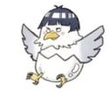 TimelyKogagoshi's tweet photo. Can a bird and a cog really fall in love? https://t.co/JnB3HnTr7a