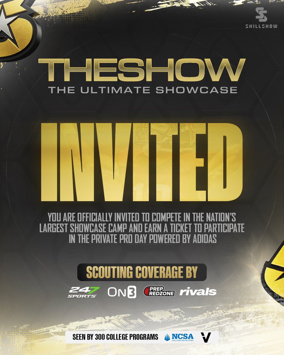 OFloresFootball's tweet photo. Honored to receive an invitation to THE SHOW hosted by @NxgnCamps .

Grateful for the opportunity to represent @BixbySpartanFB and compete alongside some of the nation’s top talent as a Class of 2029 athlete.

Thank you, Coach Brent .

#TMRollsDeep #TheShow #NXGN #ClassOf2029 https://t.co/faVnE5X3vN