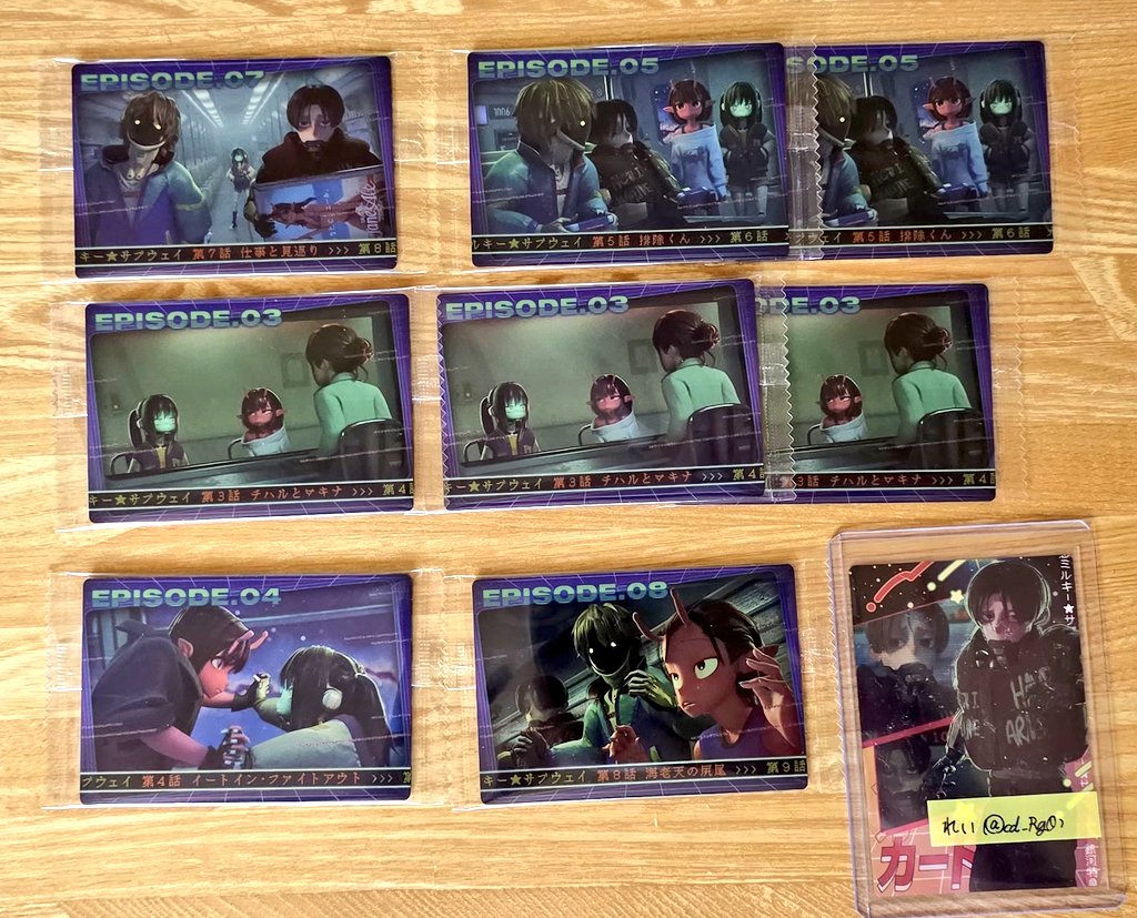 cd_Rg0's tweet photo. 【譲渡】ミルキー☆サブウェイ ミルサブ ミルキーサブウェイ ウエハース

譲)画像①、②

求)100円/一枚+送料

迷子をなくすため、①、②のカード同数ずつお迎えお願い致します。
検索からお気軽にお声掛けください。
よろしくお願い致します。 https://t.co/PqW4cW8IHX