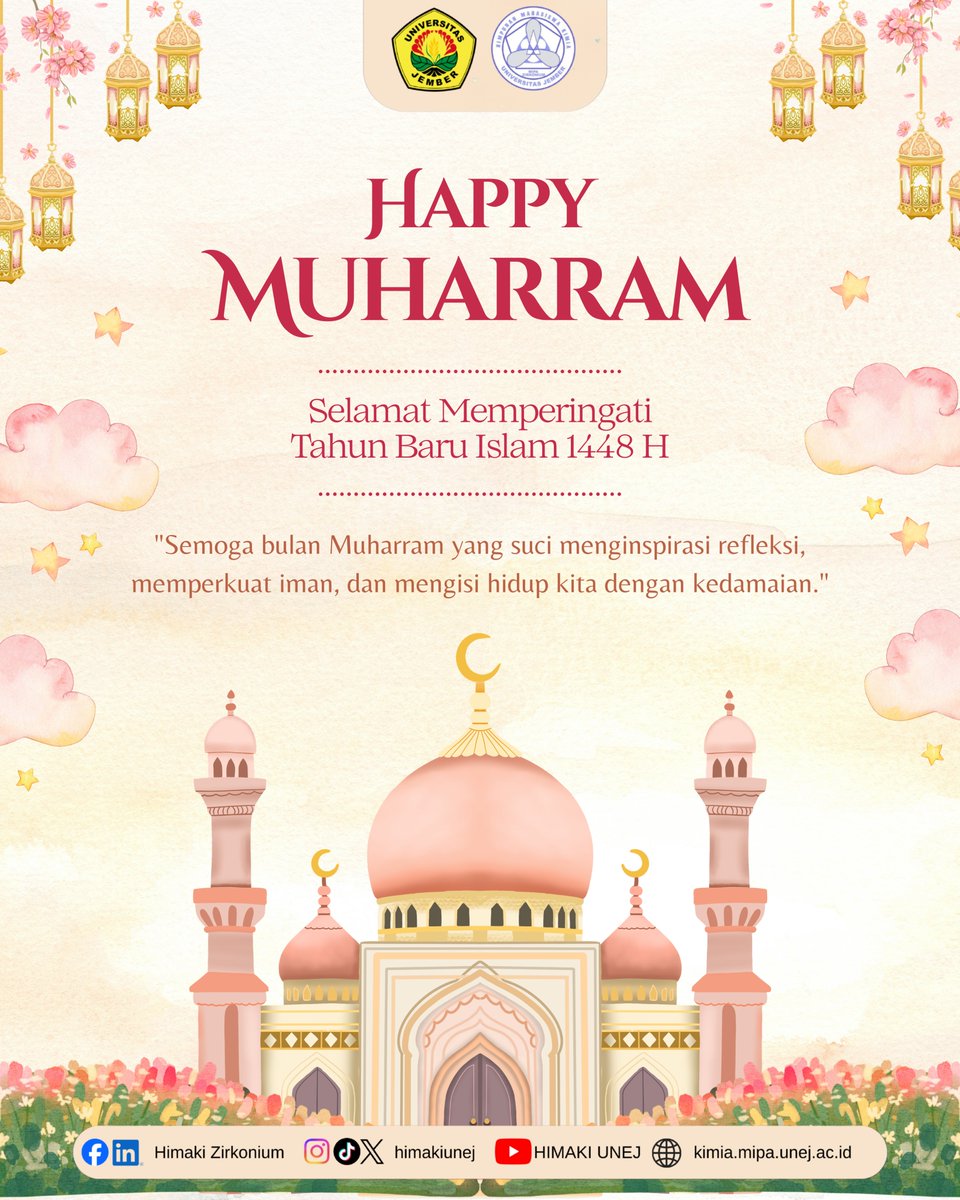 himakiunej's tweet photo. [SELAMAT MEMPERINGATI TAHUN BARU ISLAM 1448H ✨]

#HIMAKIZirkonium2026
#IntegrityinUnitylmpactinActionWithHimaki https://t.co/M39ymcvAPB