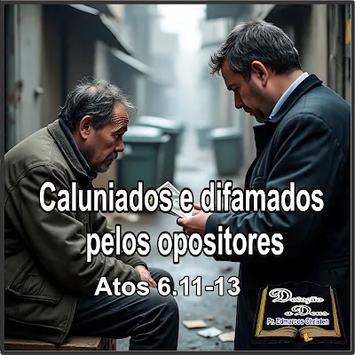 PrEdmarcos's tweet photo. DEVOÇÃO A DEUS: 1913 – Atos 6.11-13 – CALUNIADOS E DIFAMADOS PELOS... https://t.co/sK9eaQPrgv https://t.co/UqDpRd5Xps