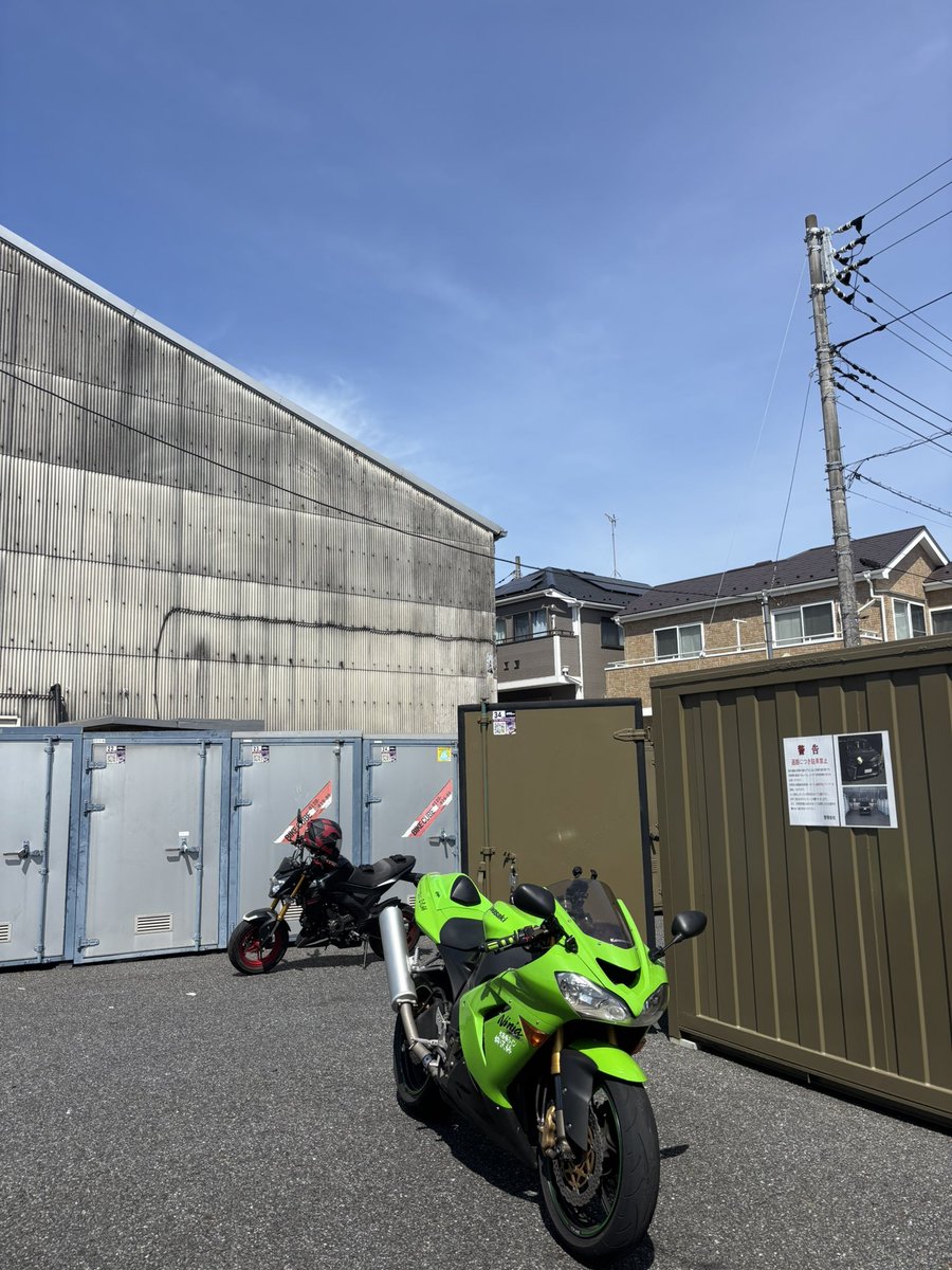 久しぶりのおバイク日和！ 本妻たる10Rに乗るのは2週間ぶりか