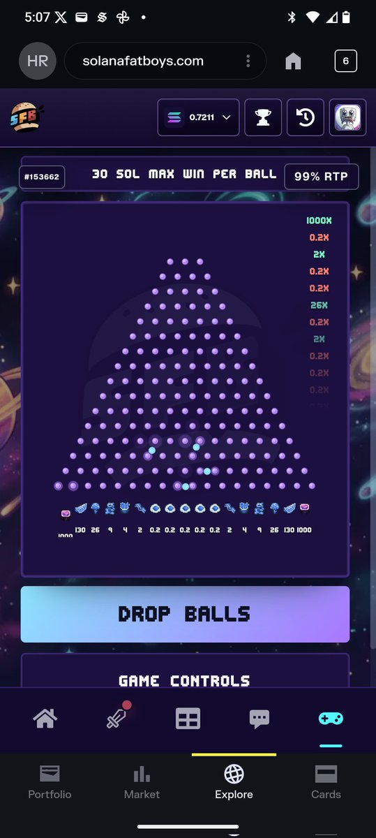 TheDouble6's tweet photo. you can play/gamble almost everywhere now, but if you're not playing on @solanafatboys, you're probably losing more than you win

#provablyfair https://t.co/EsHET9QYKk
