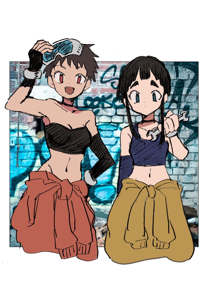 nnkhmhm's tweet photo. 町工場の姉妹 https://t.co/nHrTrNgtHA