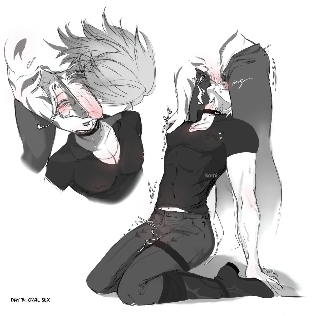 komiyippe's tweet photo. d14 oral seg 
This pose had been on my mind since last month, and yet it still took me a while 😔
#myphpride #myphai https://t.co/dOjsb7gra4