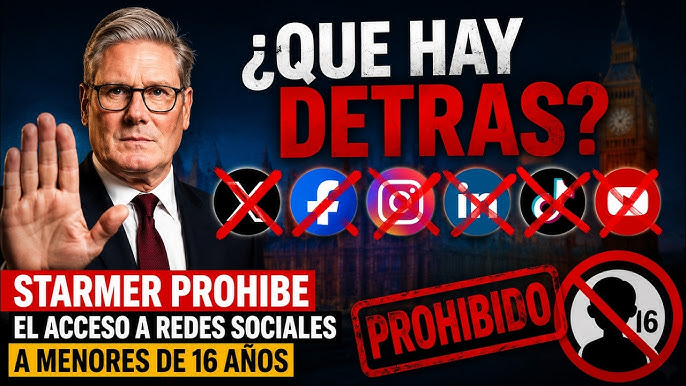 apanalis's tweet photo. 🇬🇧UK prohibe las redes sociales a los menores de 16 años y aplicará "un toque de queda nocturno" entre los 16-18 años.
😈Keir Starmer: "Hoy es un gran día para nuestro país".
🚩Lo venden como protección a los jóvenes, cdo su fin será el control sobre toda la población. #CréditoSocial #DictaduraTecnocrática #NWO 
https://t.co/1MvBPLy9Co