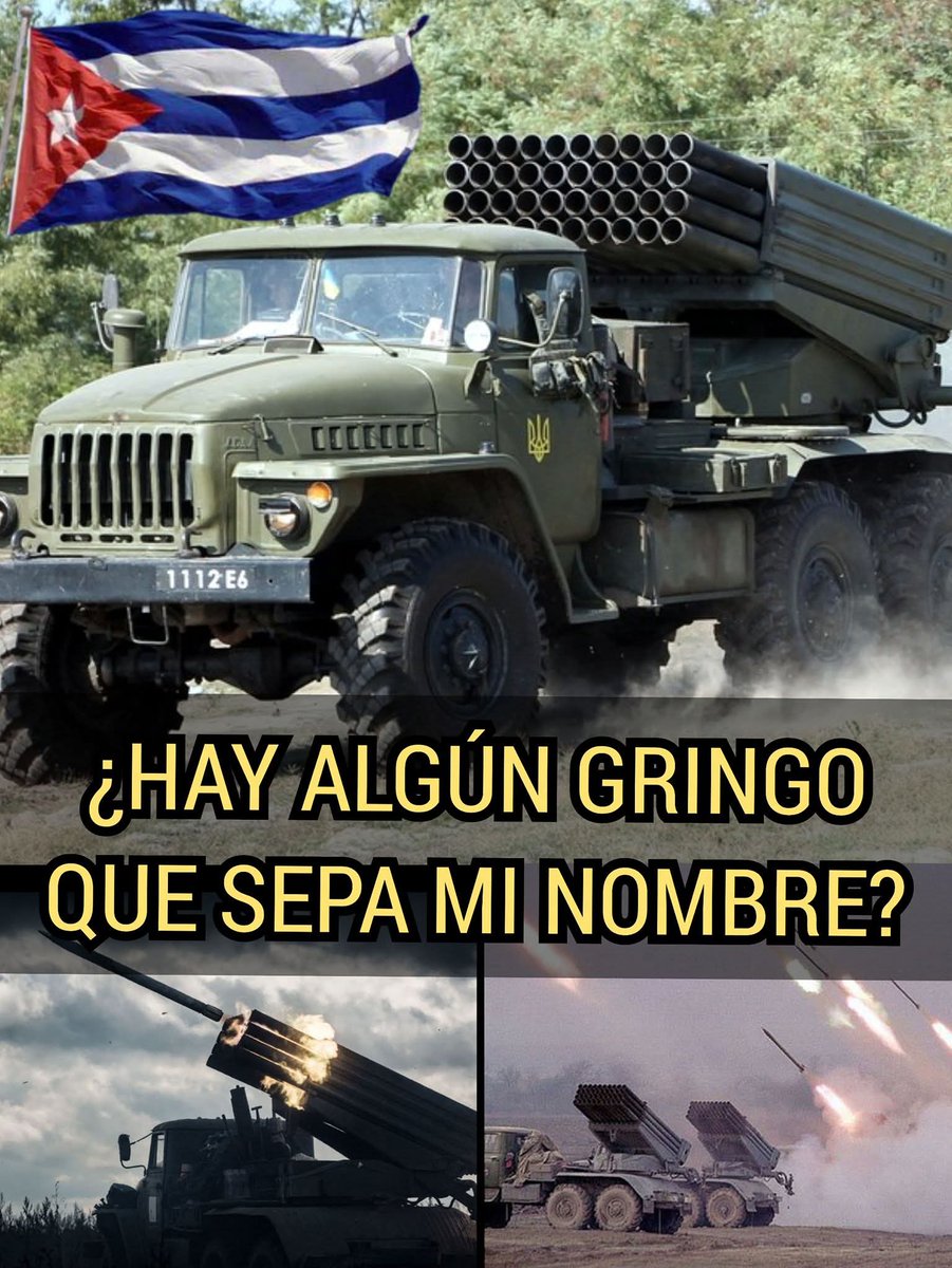 YulioClemente's tweet photo. #FARCuba
Te la presento de lo que dió pelea en Angola, dónde tanto nuestros medios como nuestras tropas demostraron de lo que está hecho el cubano.
#LaPatriaSeDefiende y al precio que sea necesario. https://t.co/4Sth0ZdtN1