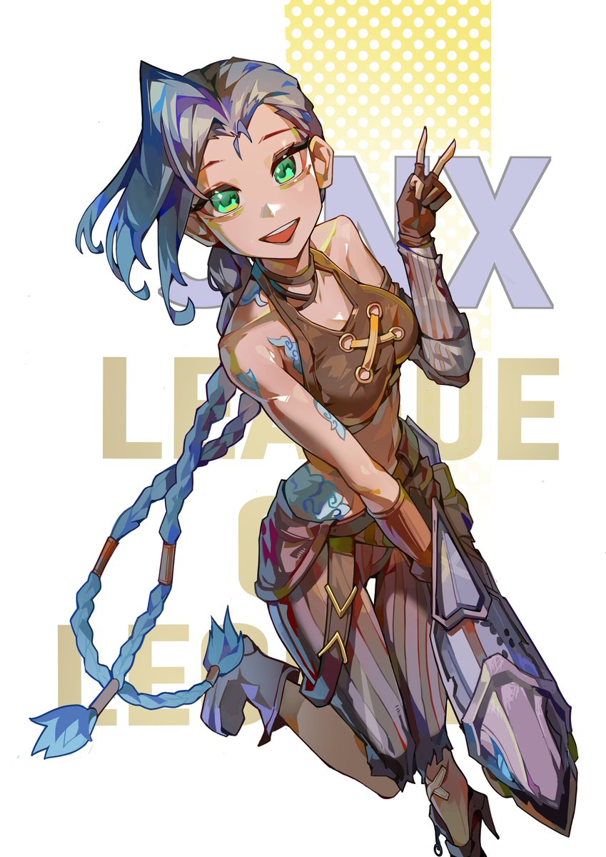EverArto2st's tweet photo. Jinx 🦈 
#Jinx #LeagueOfLegends https://t.co/plLVzFmPjt