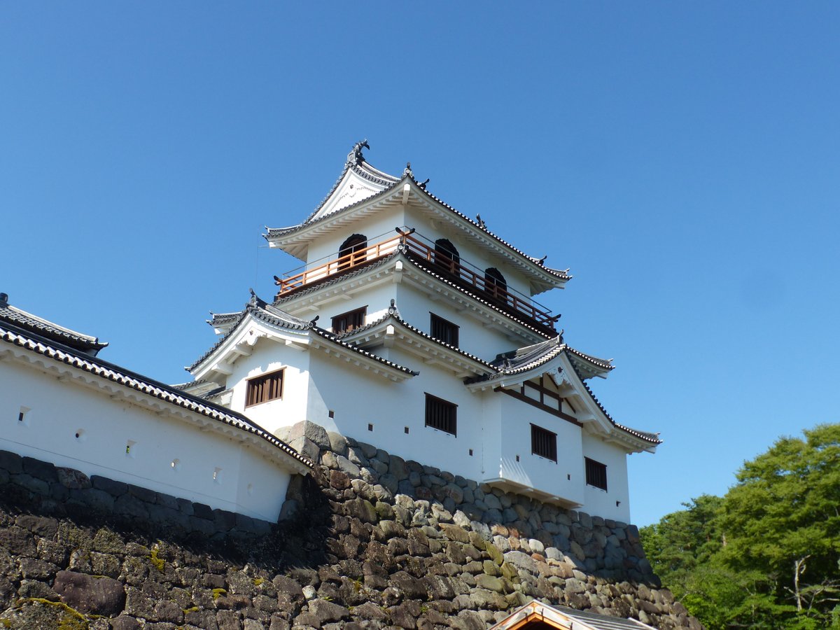 shiroishicastle's tweet photo. 爽やかな青空から暑い日差しが降り注ぐ白石城です
紫陽花がどんどん咲いてきています https://t.co/SbvRz9HCiE