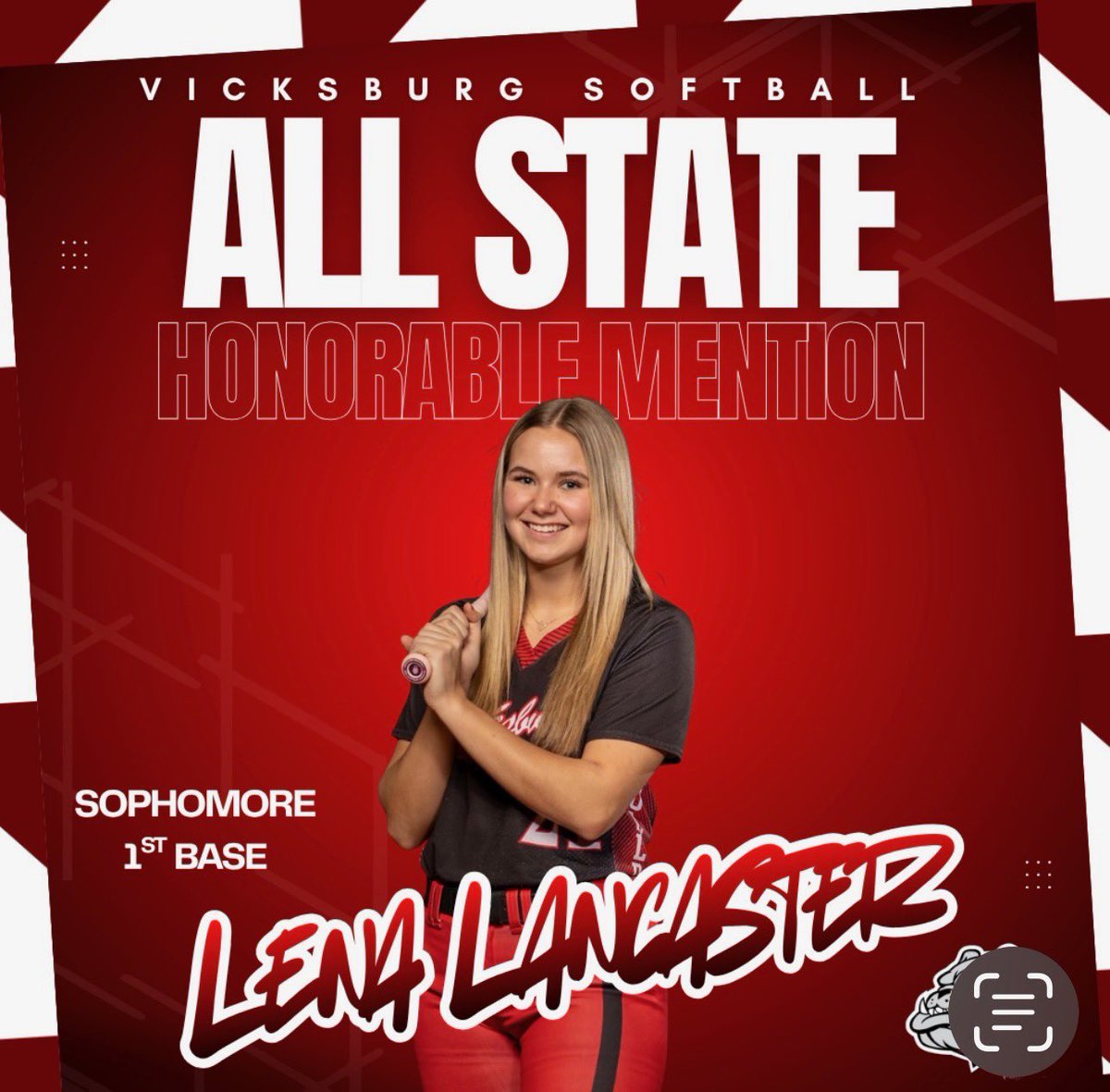 LancasterL78013's tweet photo. Super grateful to have received recognition as 1st Team All-Conference, All-District, and All-Region, and now to add All-State Honorable Mention to the list!
@CoachWallace29
@chris_stelma  
@DiamondAddicts
@McCallSalmon 
@bkoch1991 
@PrepSoftball 
@TOP_D1RECRUITS
@Brander_HopeSB https://t.co/tH2qp3EhzG