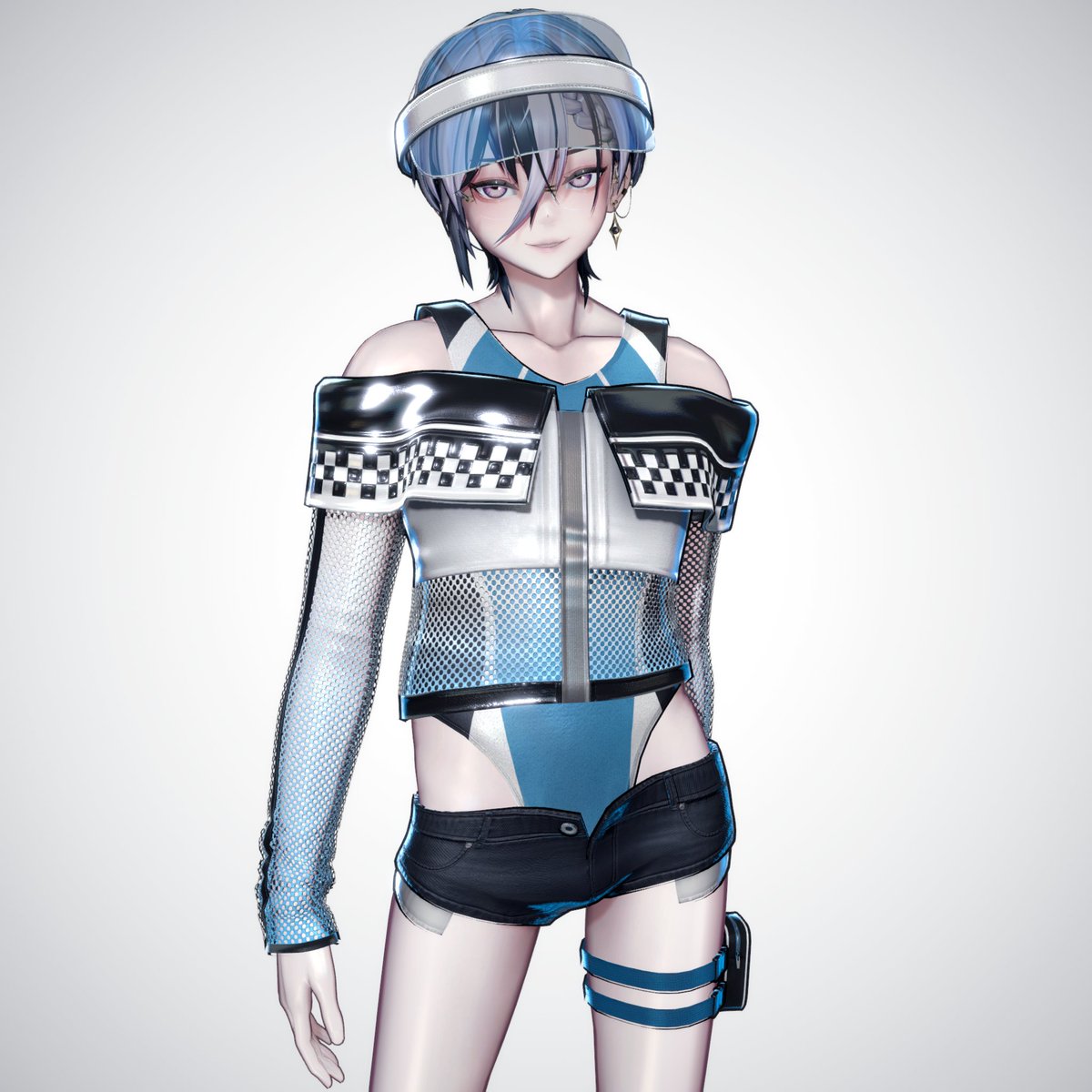 [WIP] DLC 2 衣装制作中
大分夏なので水着です
#ツベロス3D 