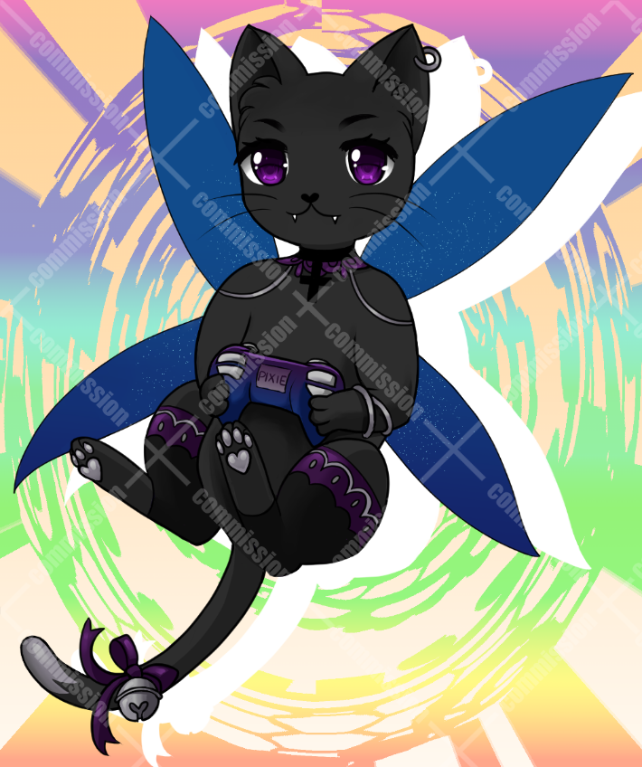 nebulousli's tweet photo. I post a lot of sketchwork but sometimes I do more finished pieces. I thought I'd share this PNGtuber model I made! https://t.co/S4zfDkHyor