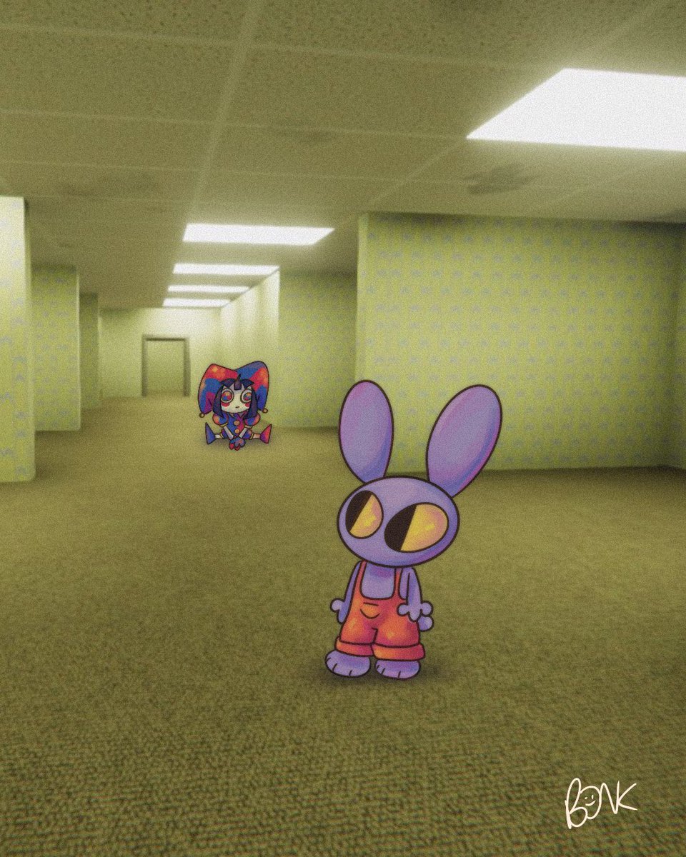 thebonk64's tweet photo. bro what are they doing here?

#tadc #funnybunny #backrooms https://t.co/OXP9P1TVqo