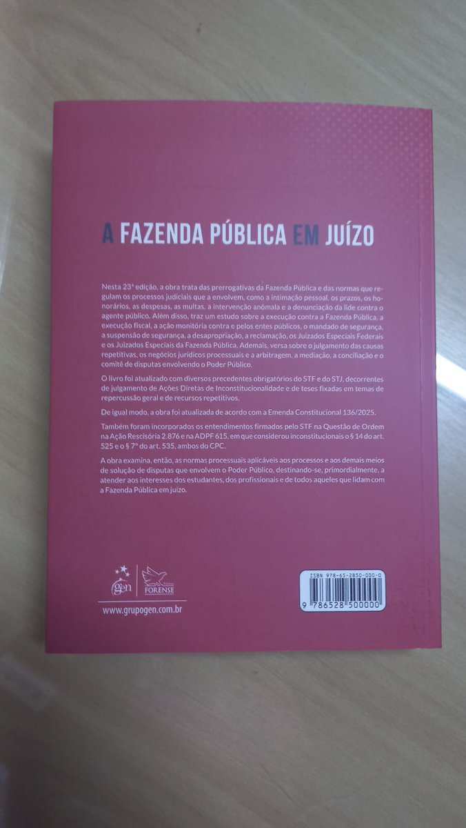 LIVDEDIREITO's tweet photo. A fazenda pública em juízo 23ª edição 
https://t.co/Zx7O6LcW2S 

#fazendapublica #direitoprocessual #processocivil #direitopublico #execucaofiscal #procuradoria #livrosjuridicos #doutrinajuridica #carreirajuridica #direitocivil #direitoadministrativo #advocaciaadministrativa https://t.co/siA4bKe7qE