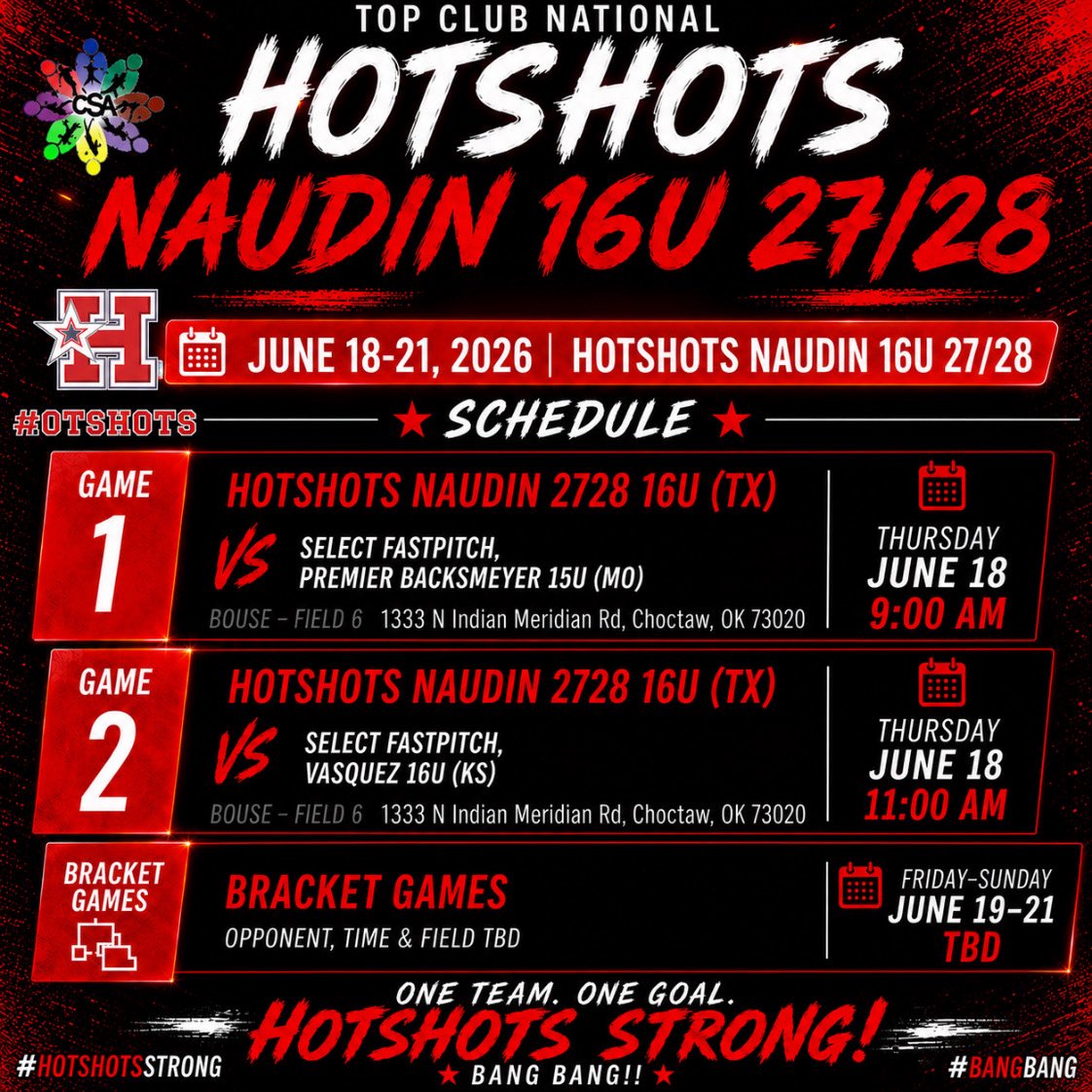 daylebettens's tweet photo. See you in OKC! 

@HotshotsNaudin 
@hotshotsnation 
@ednaudin 
@sydney_lewis8 
@CSA_Athletes https://t.co/Oo6pZhb6hg
