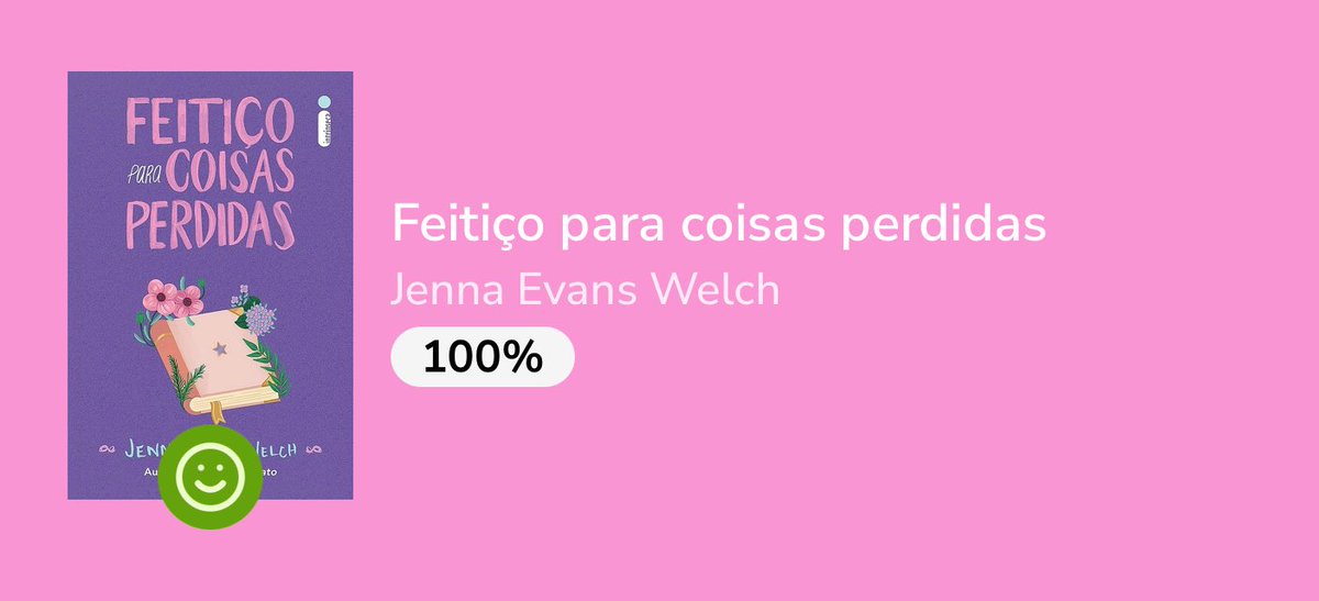 isa_mss's tweet photo. Feitiço para coisas perdidas - Jenna Evans Welch 

★★★★☆ 

Livro leve, com leitura fluida e uma história gostosa de acompanhar. Foi interessante ver o despertar desse romance de Mason e Willow sob a magia de Salem. https://t.co/qrghcxys5s