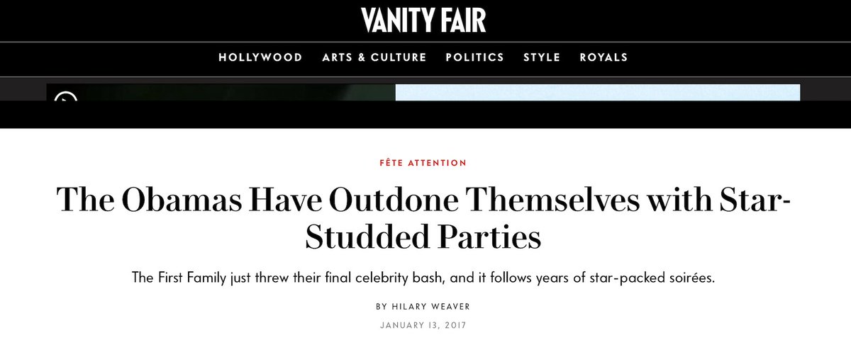 mazemoore's tweet photo. The media celebrated "years of star-packed soirees." https://t.co/A695ggUkH7