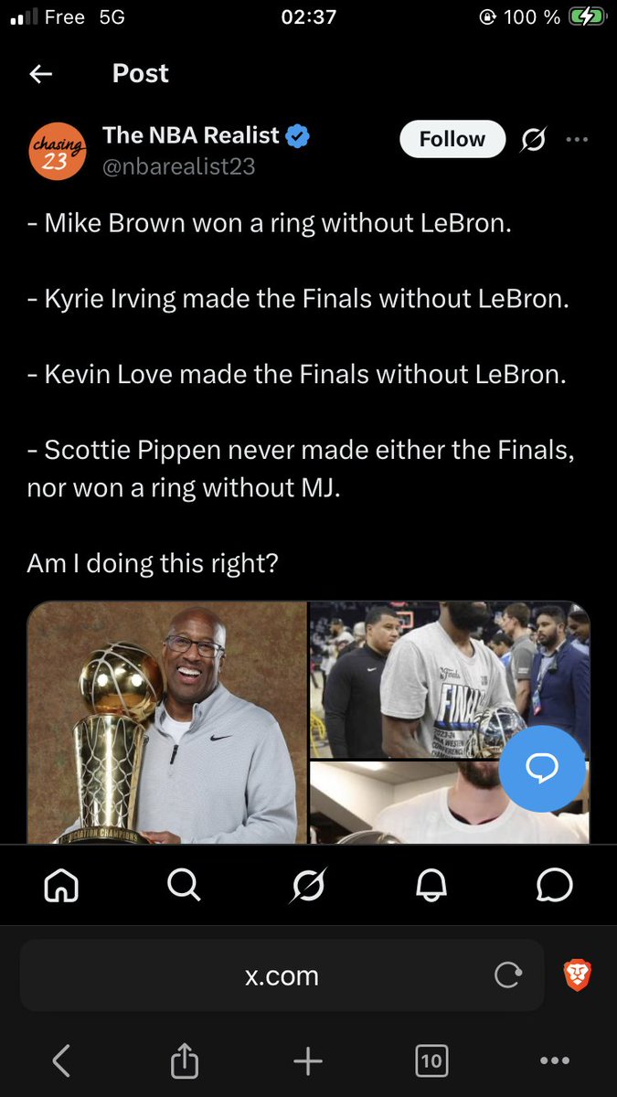 Lnjmon's tweet photo. @Clutch23Product @calvingonba Il répond à  un tweet d attardé en le prenant à son propre jeux . Enfin à ton âge quand même réagir comme un enfant de 12ans . Encore une preuve que les derrière l’idolatrie ce cache souvent une grand immaturité https://t.co/aCfJ8F8EQN