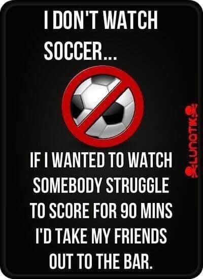 Leftylulz's tweet photo. Welcome to the worst time of year for sports. June/July baseball sucks donkey balls. At least there's two more golf majors left. Also, fuck soccer and the world cup. Fuck right off with that boring shit. https://t.co/IKTkQsOJDp