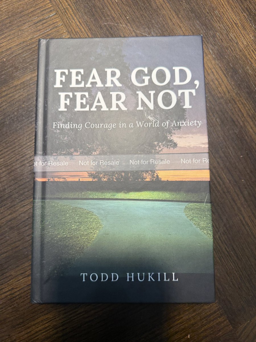 ToddHukill's tweet photo. I started writing this book over ten years ago.
The proof came in the mail today.
Fear God, Fear Not. July 14. https://t.co/61lNuqJfC3
