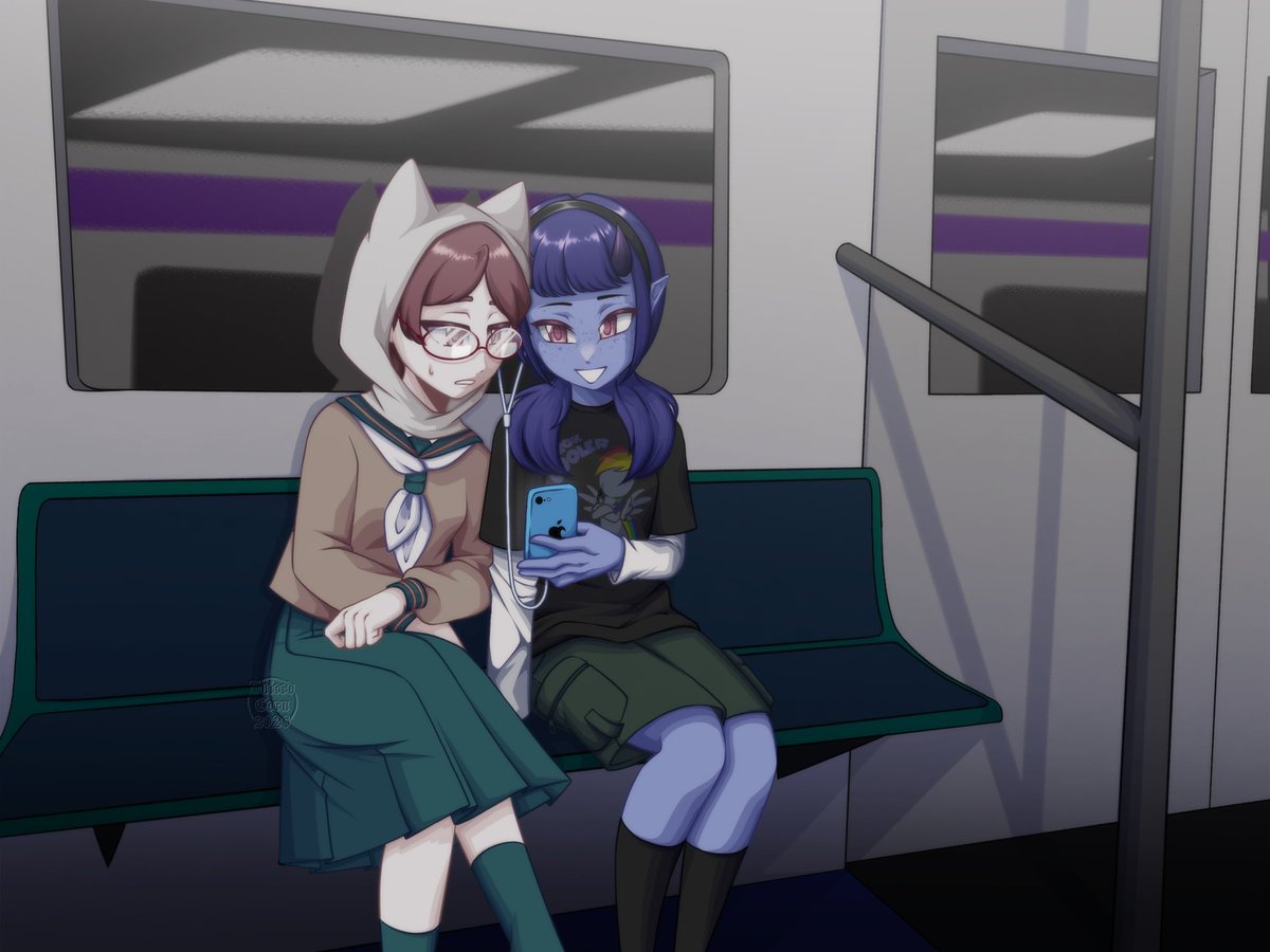 juiced_corn's tweet photo. Couple of besties hanging out, I wonder where they’re going to

#myart #myocs https://t.co/Qvn4ClT02t