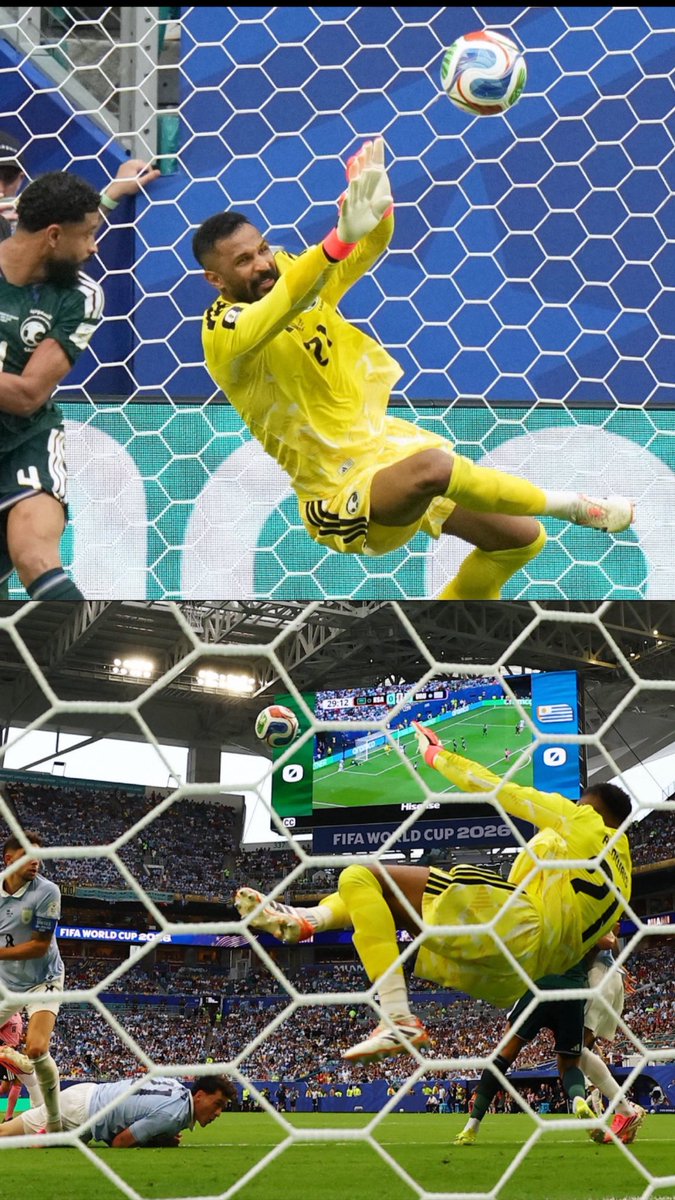 alaat37's tweet photo. رجُل المباراه شكرًا شكرًا للأبدد 💚💚💚💚
#كاس_العالم_٢٠٢٦ #السعودية_الأوروغواي https://t.co/5ePIs9m4jl