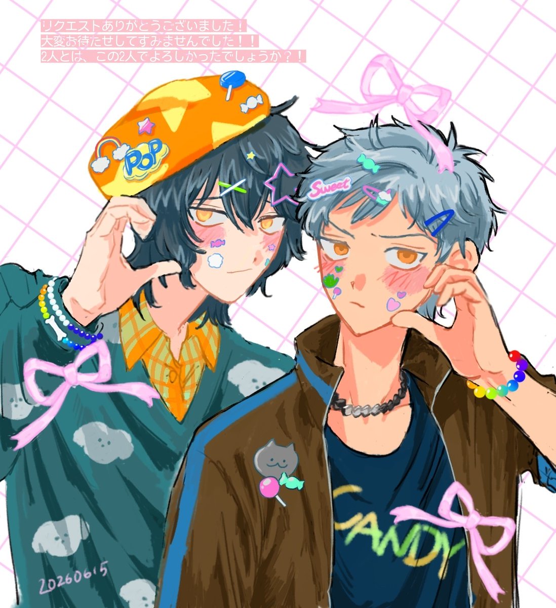 na2helios's tweet photo. エアスケブ大変お待たせ致しました〜！
リクエストありがとうございました⸝⸝⸝ᴖ ̫ᴖ⸝⸝⸝💓

https://t.co/lWjTfT9brA https://t.co/97peLaufsw