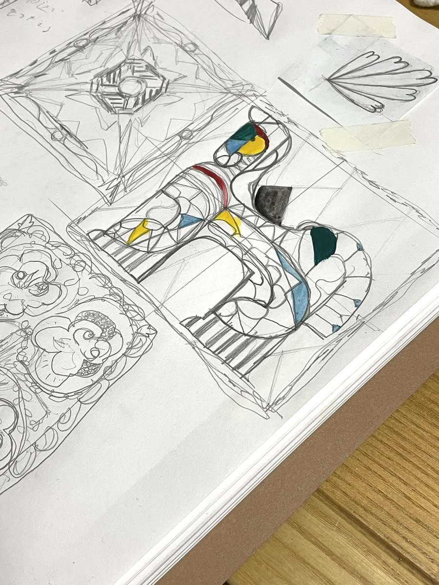 RyuRyu3722's tweet photo. 今日も少しずつ制作。馬を描いています。 https://t.co/iyFw0XvQmp