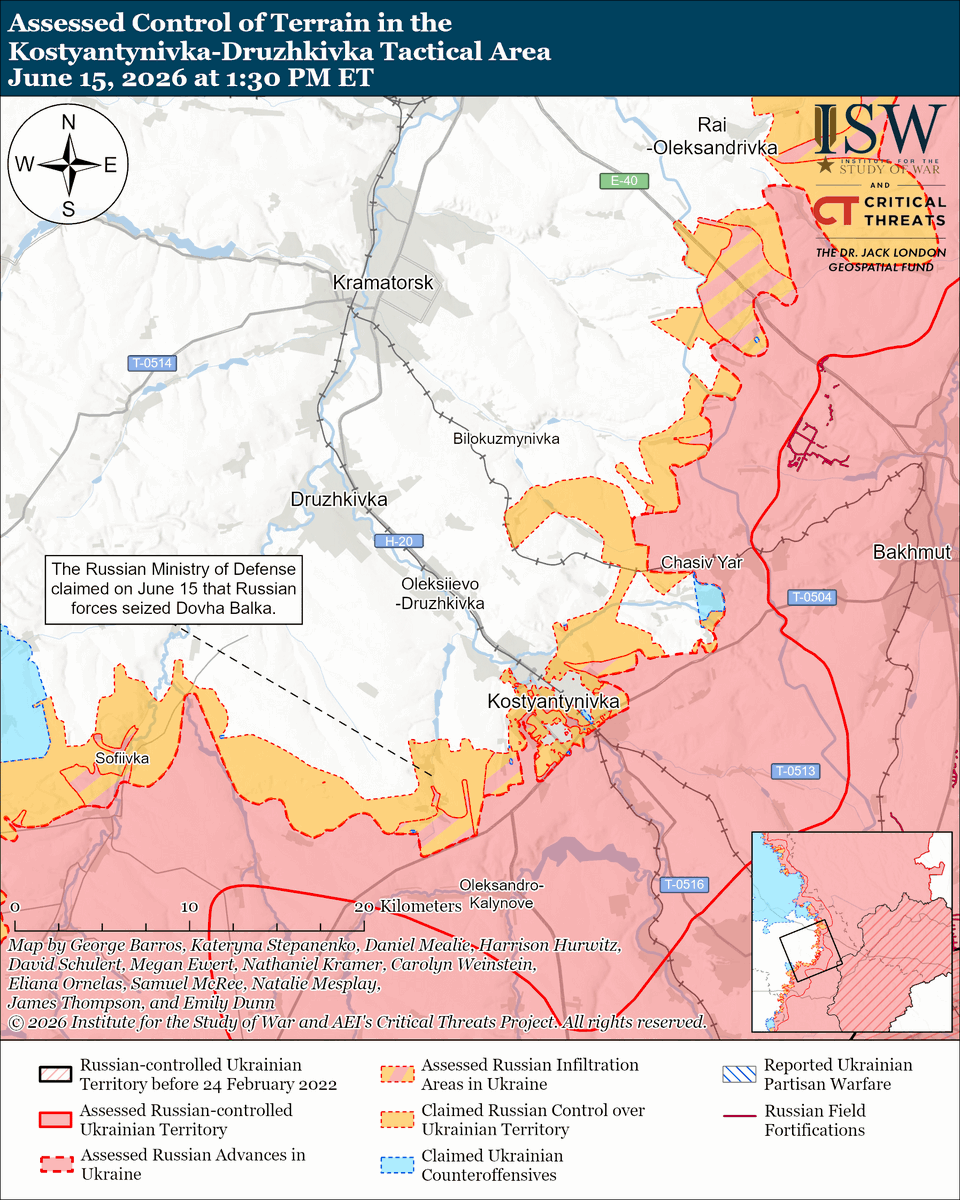 Institute for the Study of War tweet media
