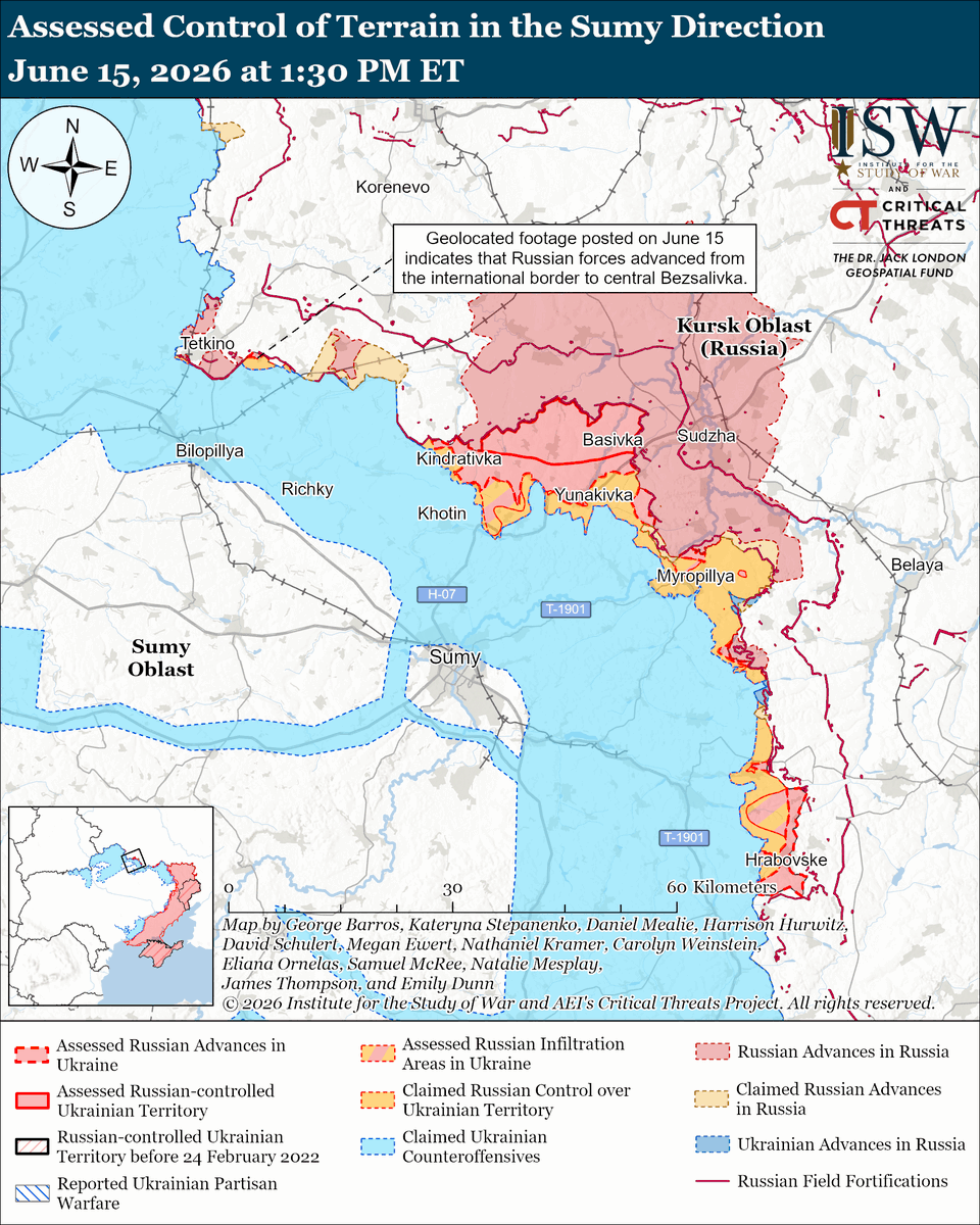 Institute for the Study of War tweet media