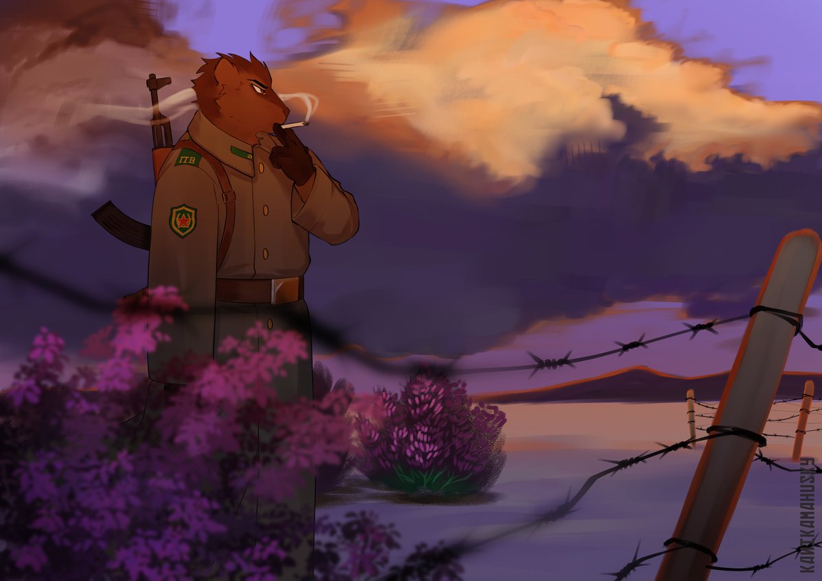 KanikamaHusky's tweet photo. Commission for @JMccringe https://t.co/4vkTmS6zJS