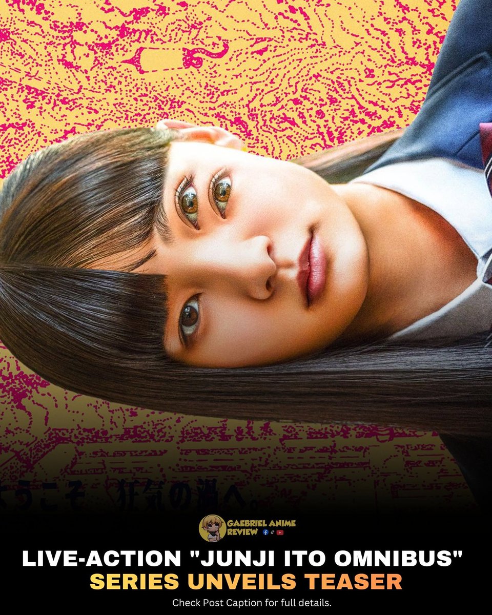 Gaebriel_twt's tweet photo. NEWS: Junji Ito's Nightmare Anthology Comes to Life.  New Teaser and Key Visual Revealed for Live-Action Series

#junjiito #junjiitoanime #anime https://t.co/OvUEG26BAT