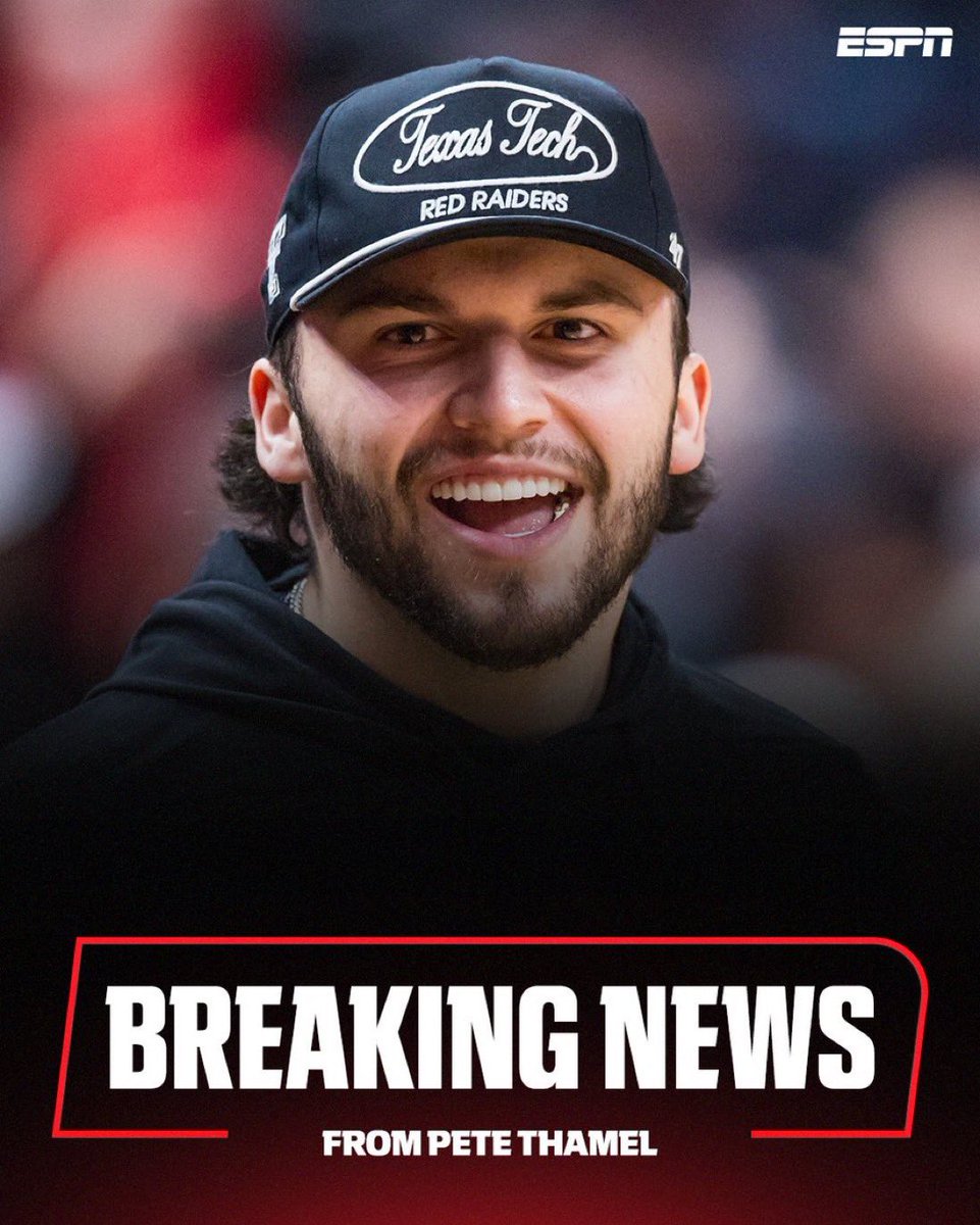 ESPNCleveland's tweet photo. QB Brendan Sorsby is entering the NFL supplemental draft. 

Will the Browns place a bid for him? https://t.co/Hq1GfGSgGP