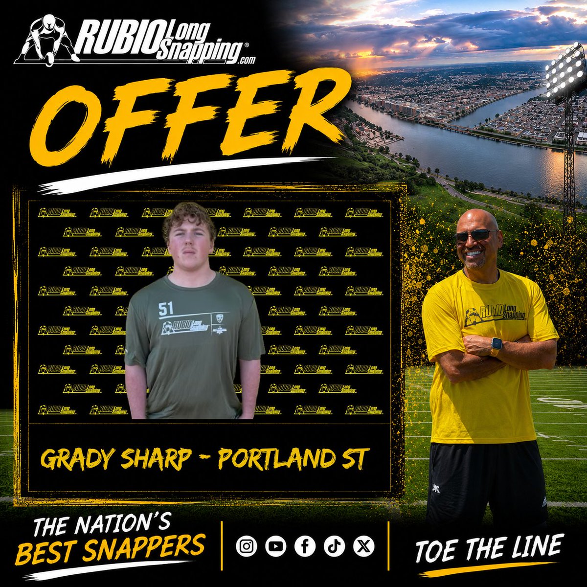 TheChrisRubio's tweet photo. SHOWTIME!!

Rubio Long Snapper Grady Sharp (WA, 2027) has picked up an offer to…

#RubioFamily | #ToeTheLine https://t.co/mnxMrqGiEr